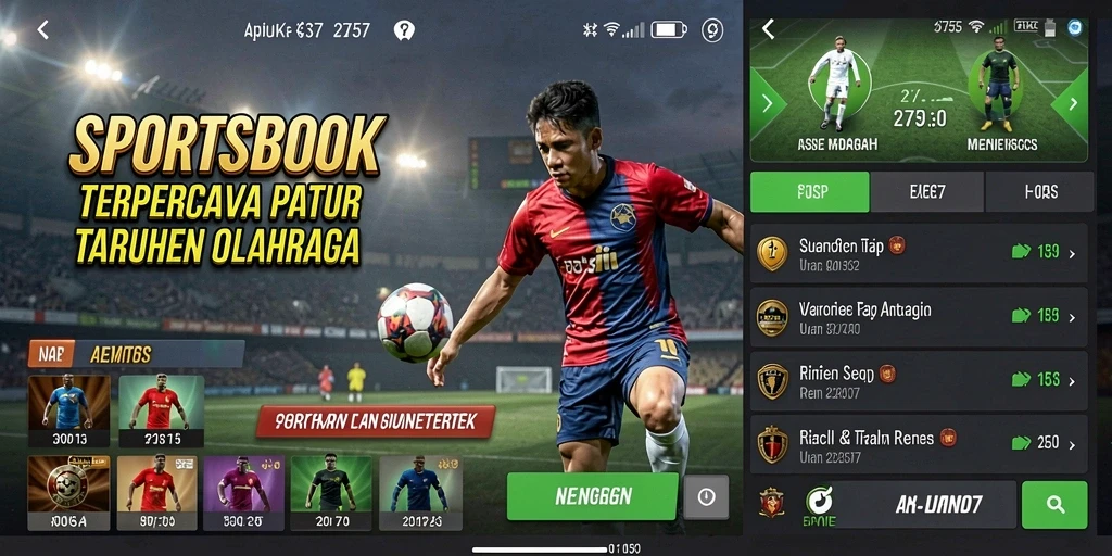 Tampilan menarik aplikasi Sportsbook 2757 dengan fitur taruhan yang inovatif.