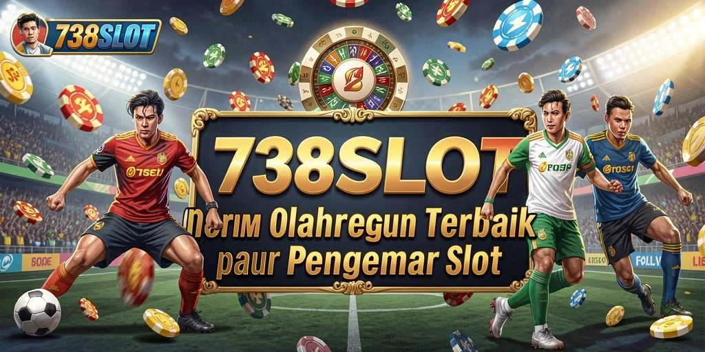 Gameplay menarik dari 738SLOT dengan tema olahraga.