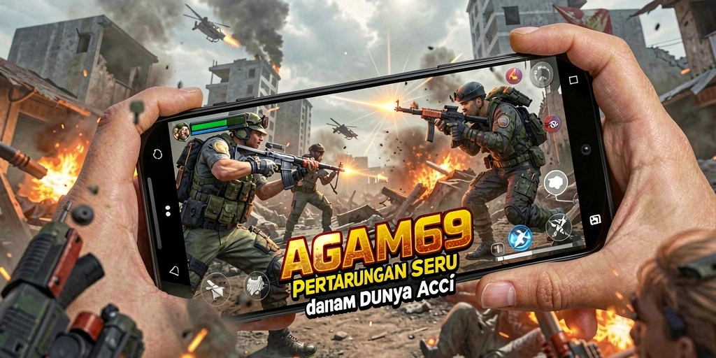 Tampilan seru dari gameplay AGAM69 yang penuh aksi.