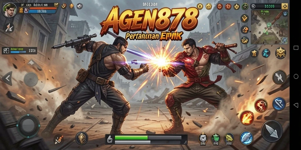 Screenshot AGEN878 menampilkan aksi gameplay yang mendebarkan dan grafis yang memukau.