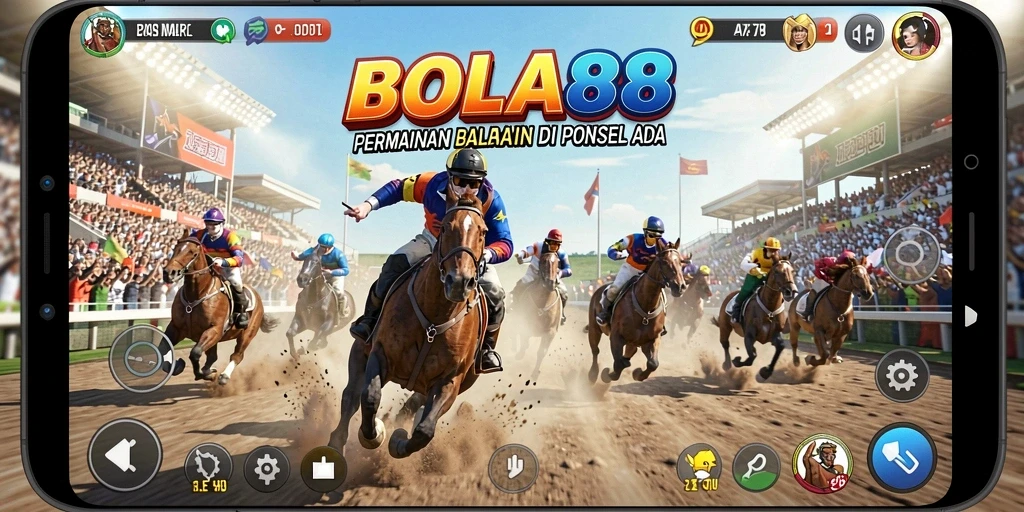 Tampilan gameplay BOLA88 yang mendebarkan dan penuh aksi.