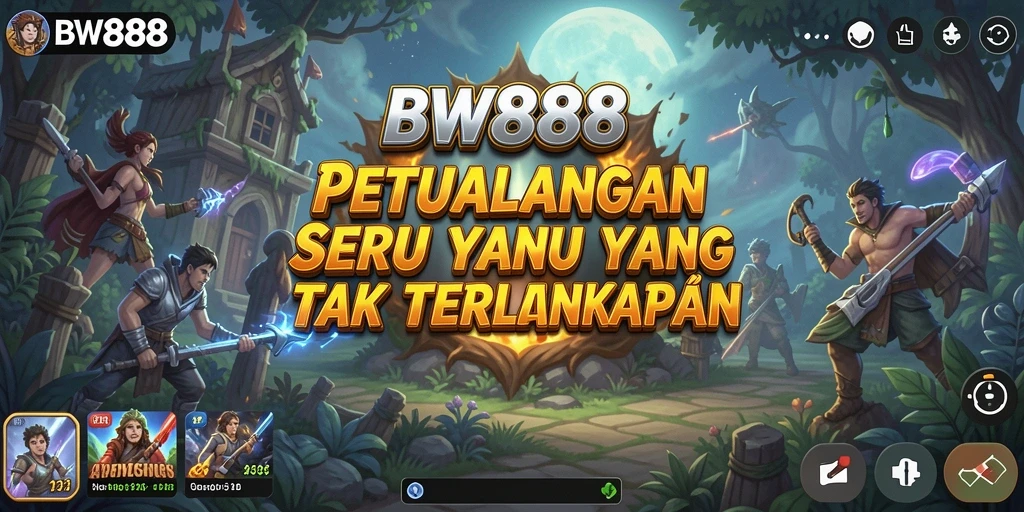Tangkapan layar menampilkan gameplay BW888 yang penuh aksi dan petualangan.