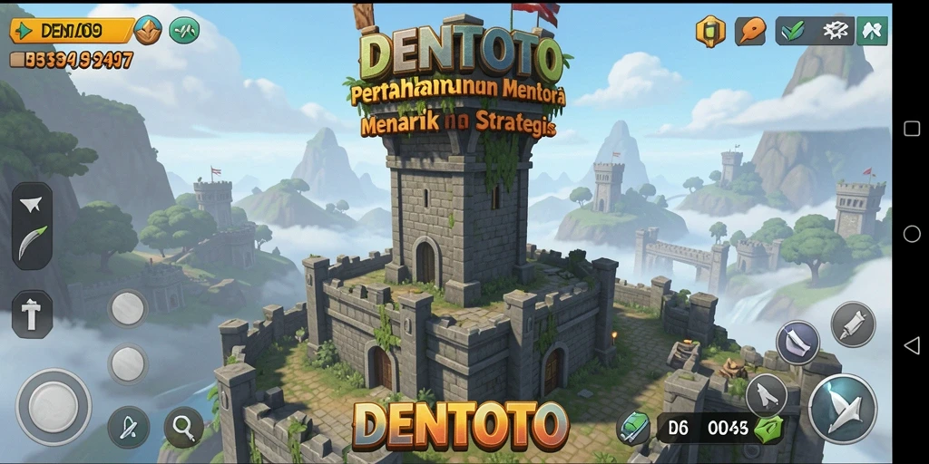 Gameplay menara pertahanan penuh strategi dan aksi menegangkan.