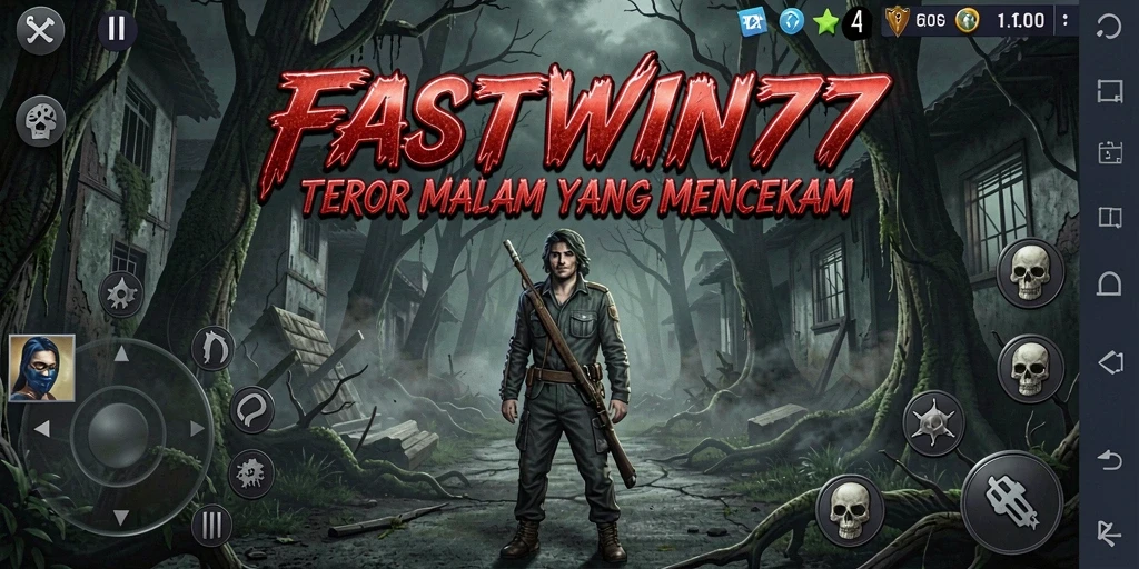 Tampilan gameplay FASTWIN77 yang mencekam dan menyeramkan.