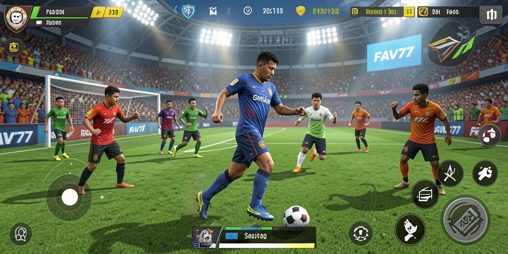 Tampilan gameplay FAV77 yang menarik dan dinamis dalam olahraga.