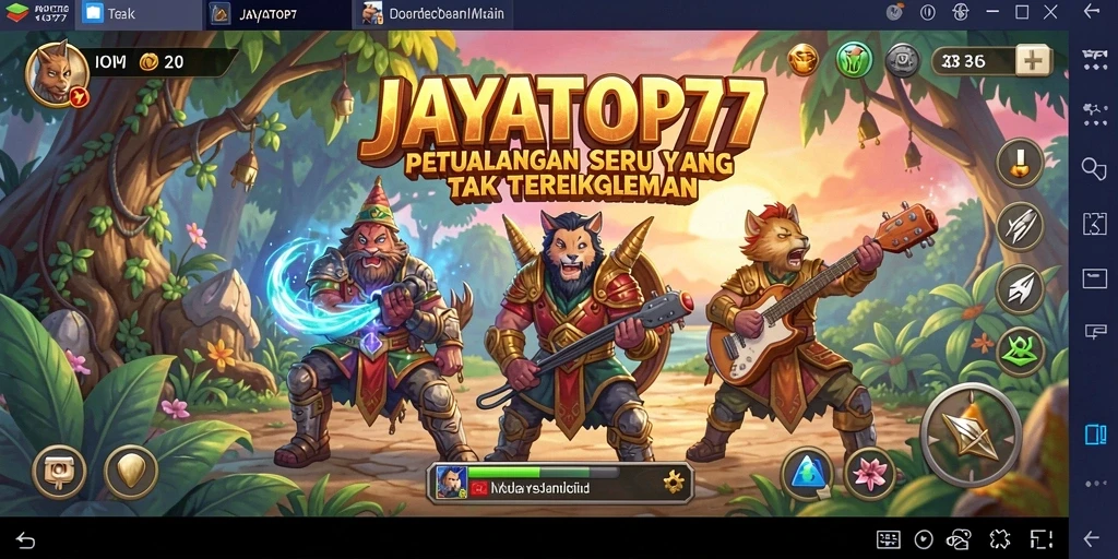 Tangkapan layar gameplay <strong>JAYATOP77</strong> yang mendebarkan dan penuh aksi.