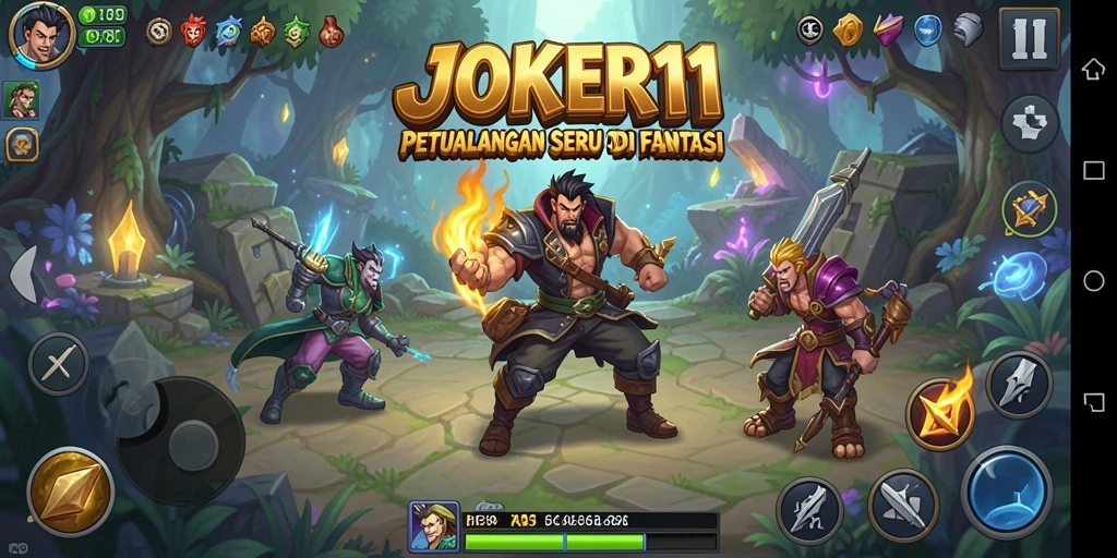 Screenshot JOKER11 menampilkan gameplay seru di dunia petualangan.