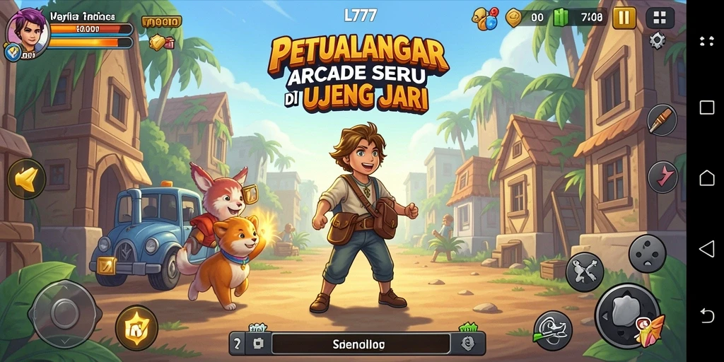 Screenshot L777 menampilkan gameplay seru dengan aksi cepat dan grafik menarik.