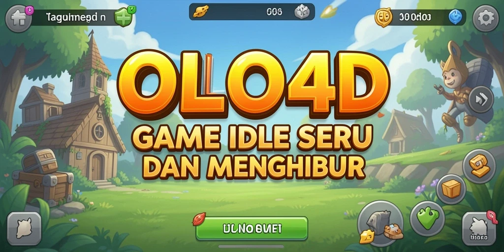 Screenshot utama OLLO4D menampilkan gameplay yang menarik dan santai.