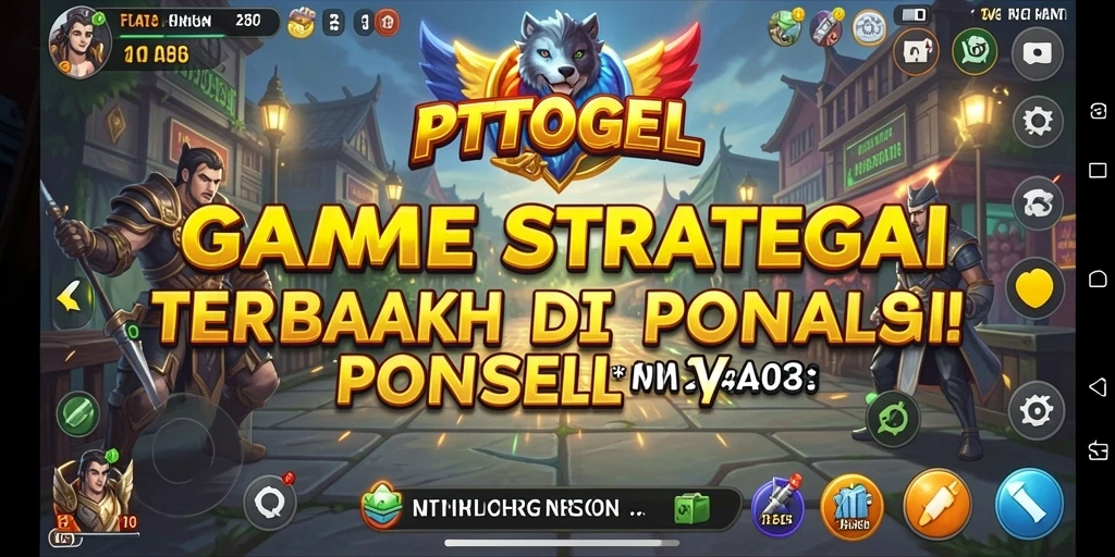 Screenshot PTTOGEL menampilkan momen pertempuran strategis yang mendebarkan.
