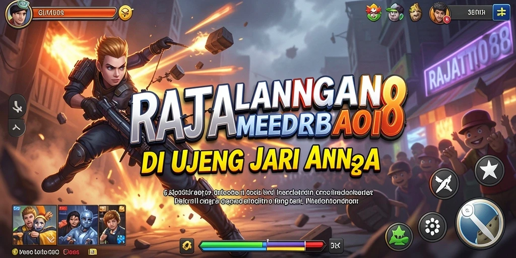 Tampilan aksion mendebarkan dalam permainan RAJATOTO88 yang penuh tantangan.