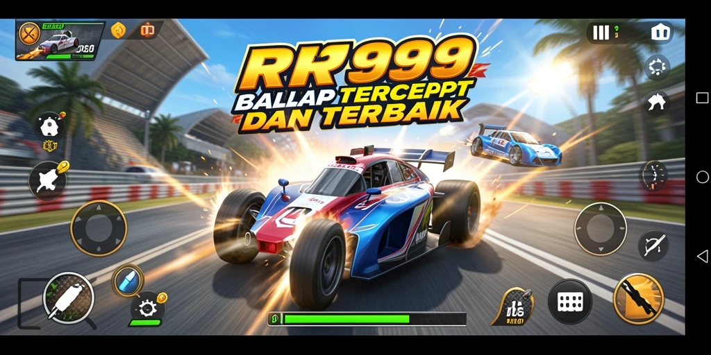 Gameplay RR999 yang mendebarkan dan penuh kecepatan.