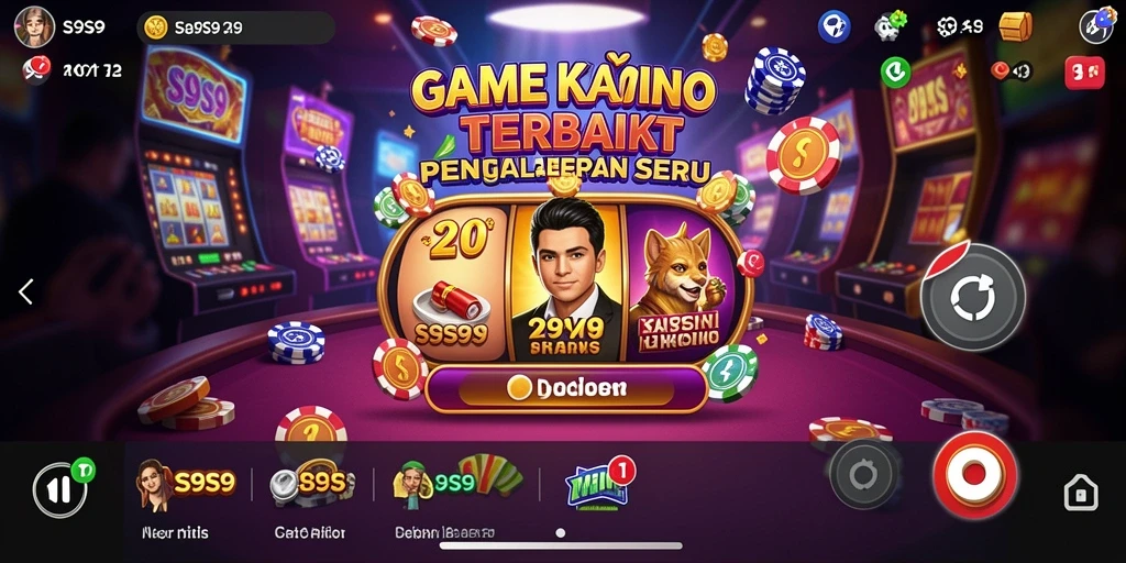 Tampilan gameplay S9S9 yang menarik dan mendebarkan di kasino.