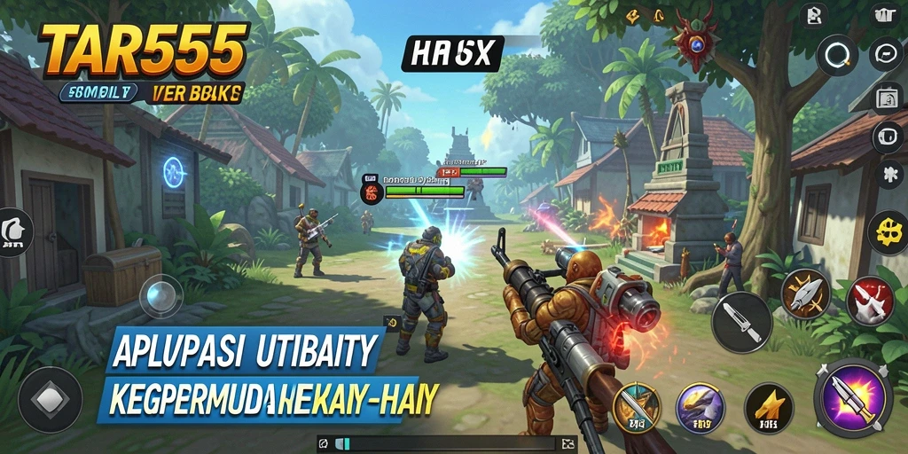 Screenshot TAR555 menampilkan fitur pengelolaan tugas yang mudah digunakan.