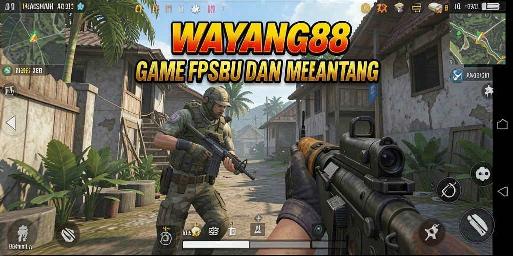 Tampilan gameplay seru di WAYANG88 dengan aksi FPS yang mendebarkan.